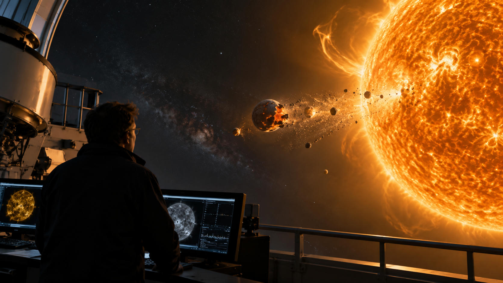 Benarkah Matahari Pernah Menelan Planet?