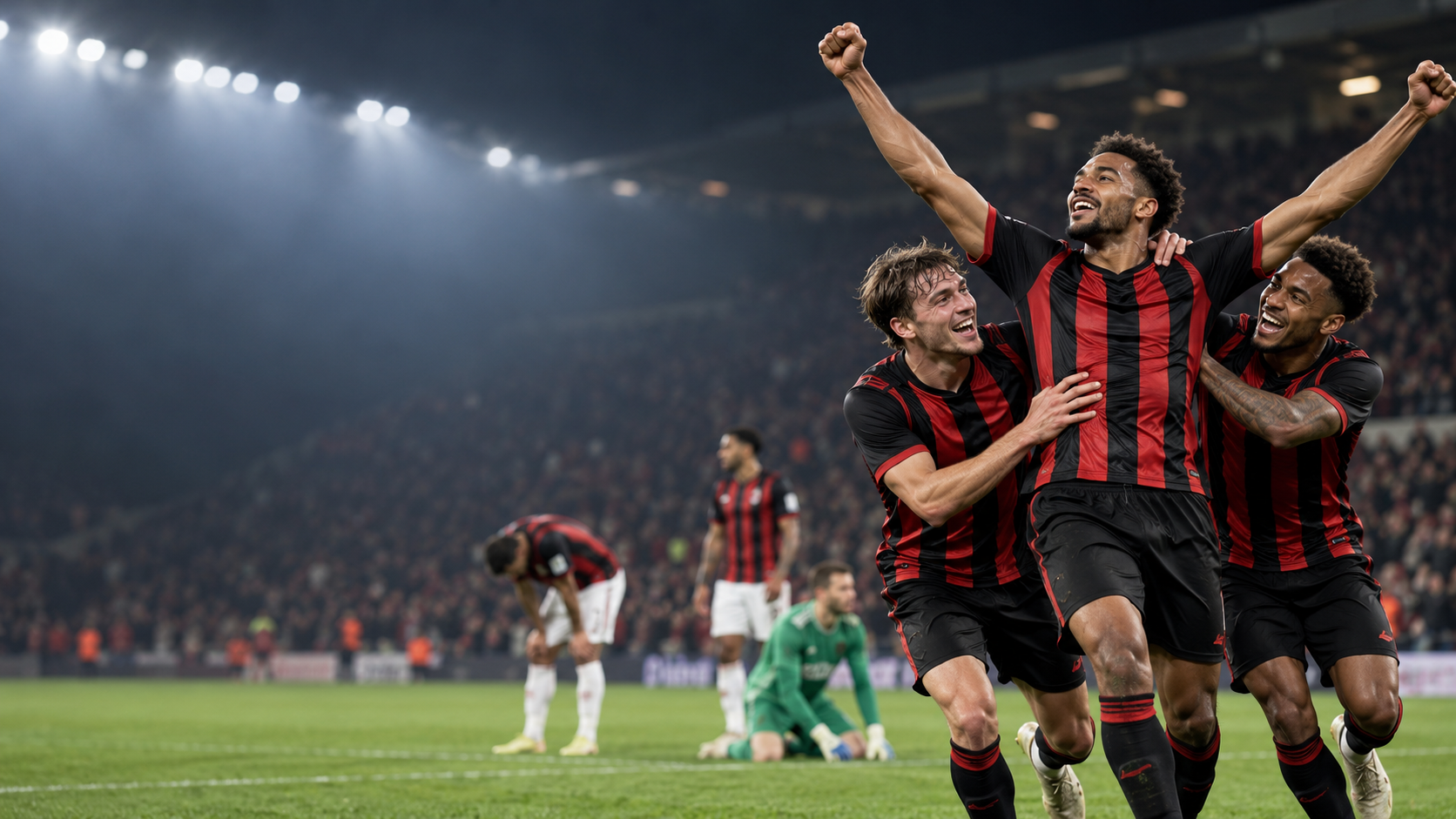 Bournemouth Menang 3-0 atas AC Milan