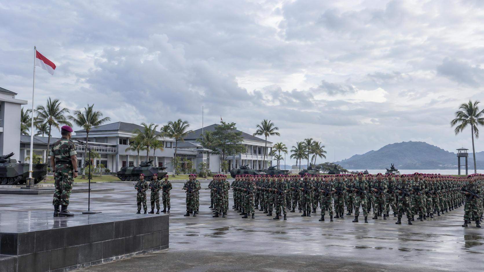 Brigif 6 Marinir: Batalion dan Lokasi Markas