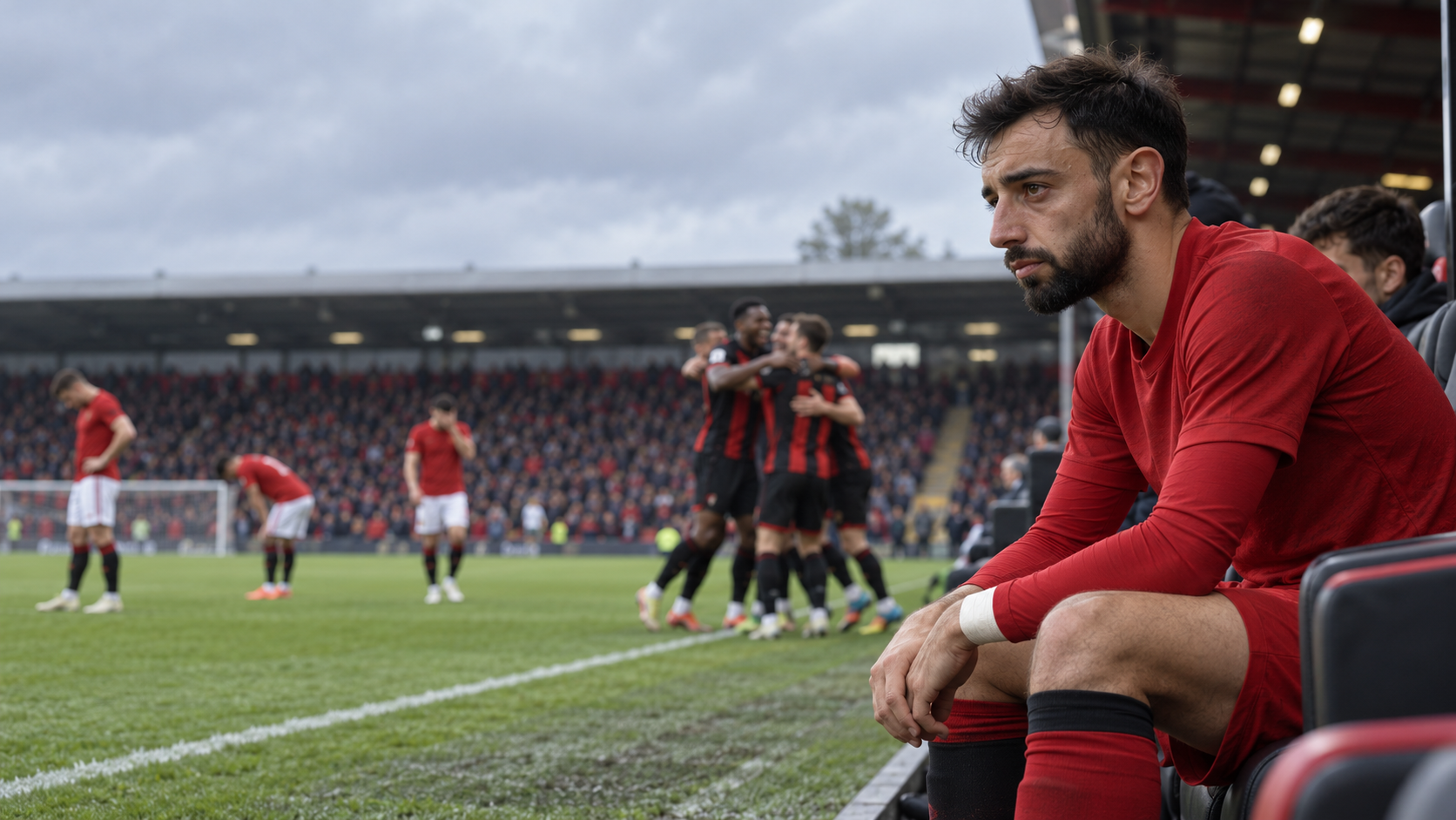 Bruno Fernandes Cadangan, MU Kalah 0-3 dari Bournemouth
