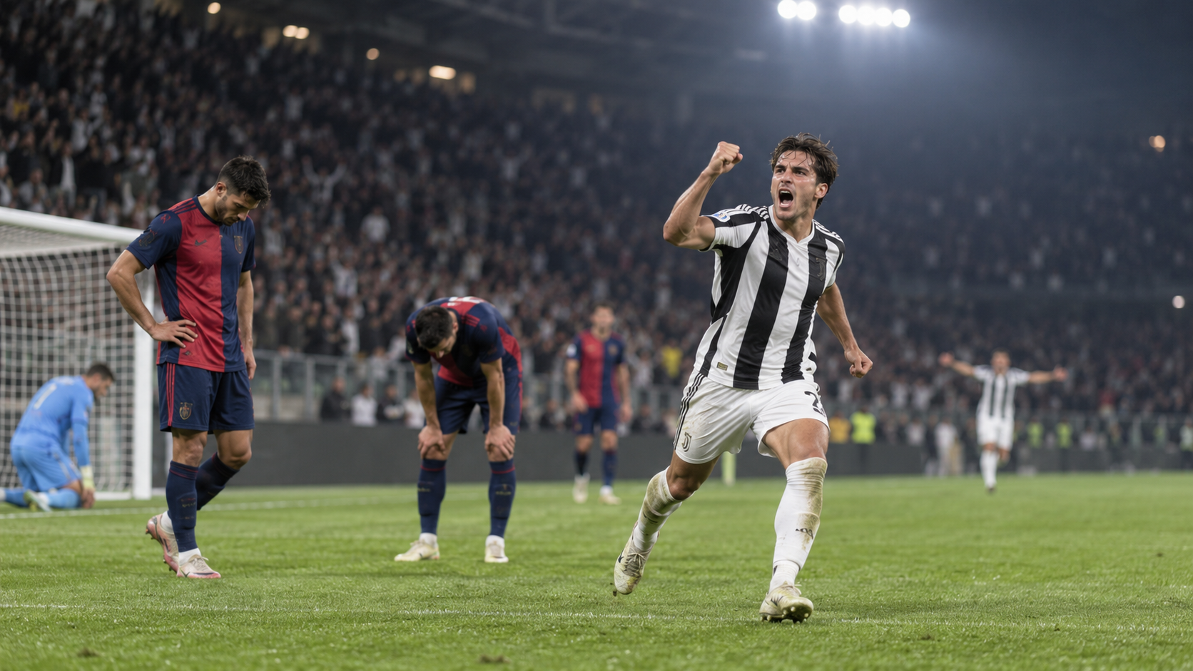 Cagliari Vs Juventus 1-1, Kolo Muani Selamatkan Bianconeri