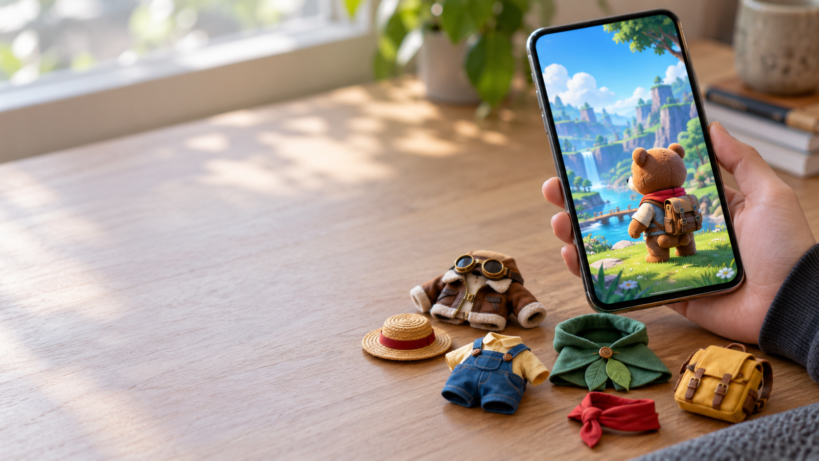Cara Menyimpan Outfit Super Bear Adventure dengan Preset