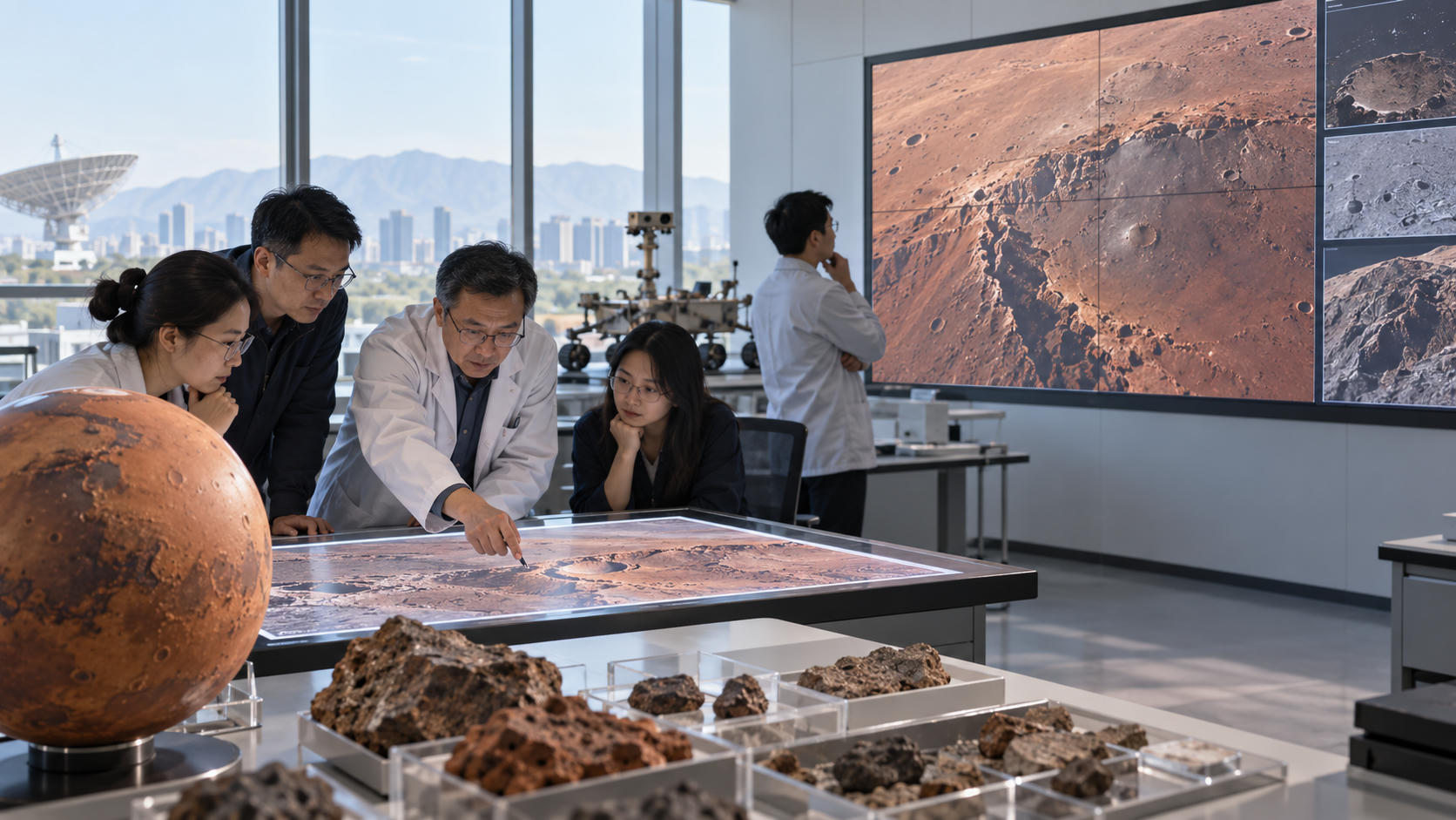China Targetkan Peta Geologi Mars Rampung Akhir 2028