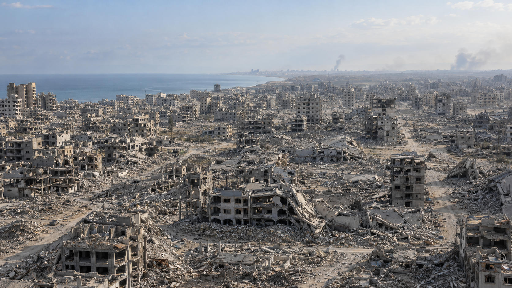 Citra Satelit Mengungkap Skala Kehancuran Gaza