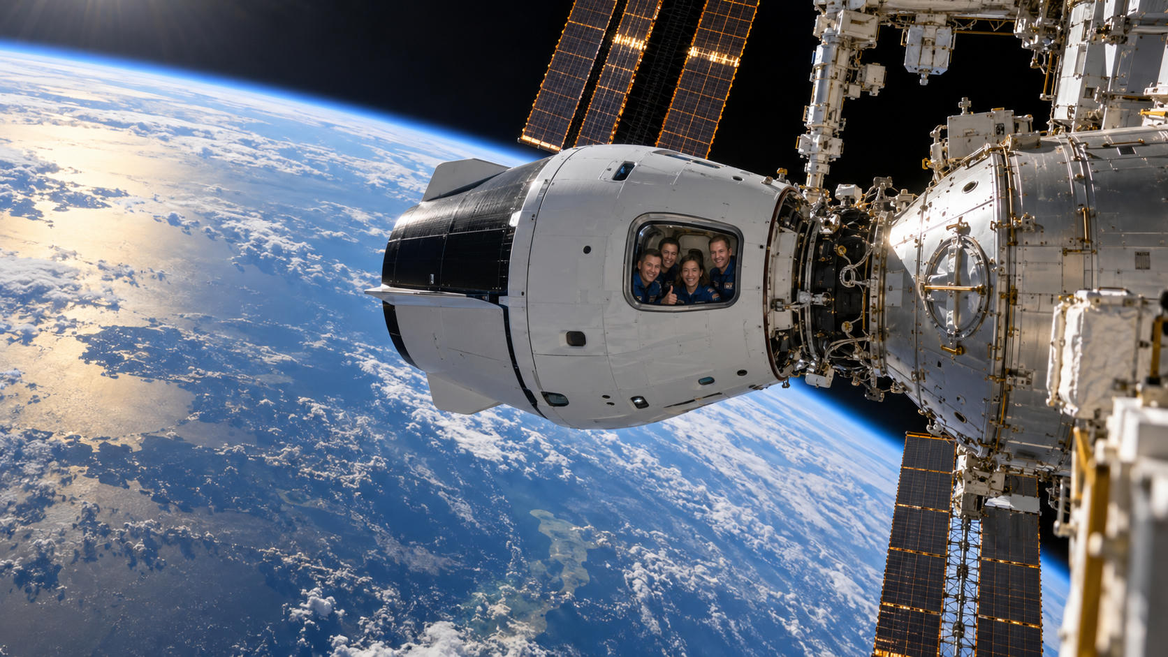 Crew-13 Merapat ke ISS, Gabung Expedition 75