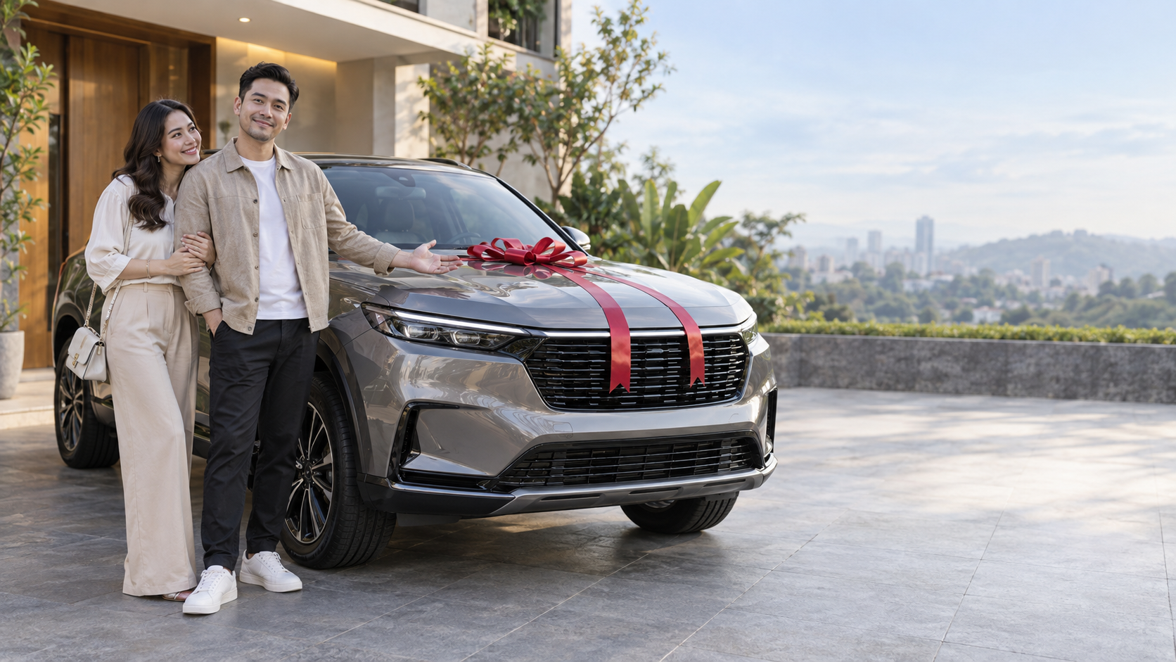 Denny Caknan Tunjukkan Mobil Kado dari Istri