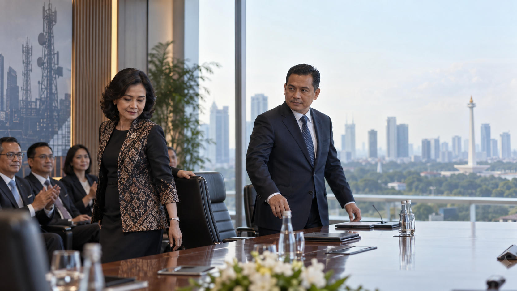 Dian Siswarini Digantikan Nanang Hendarno sebagai Dirut Telkom