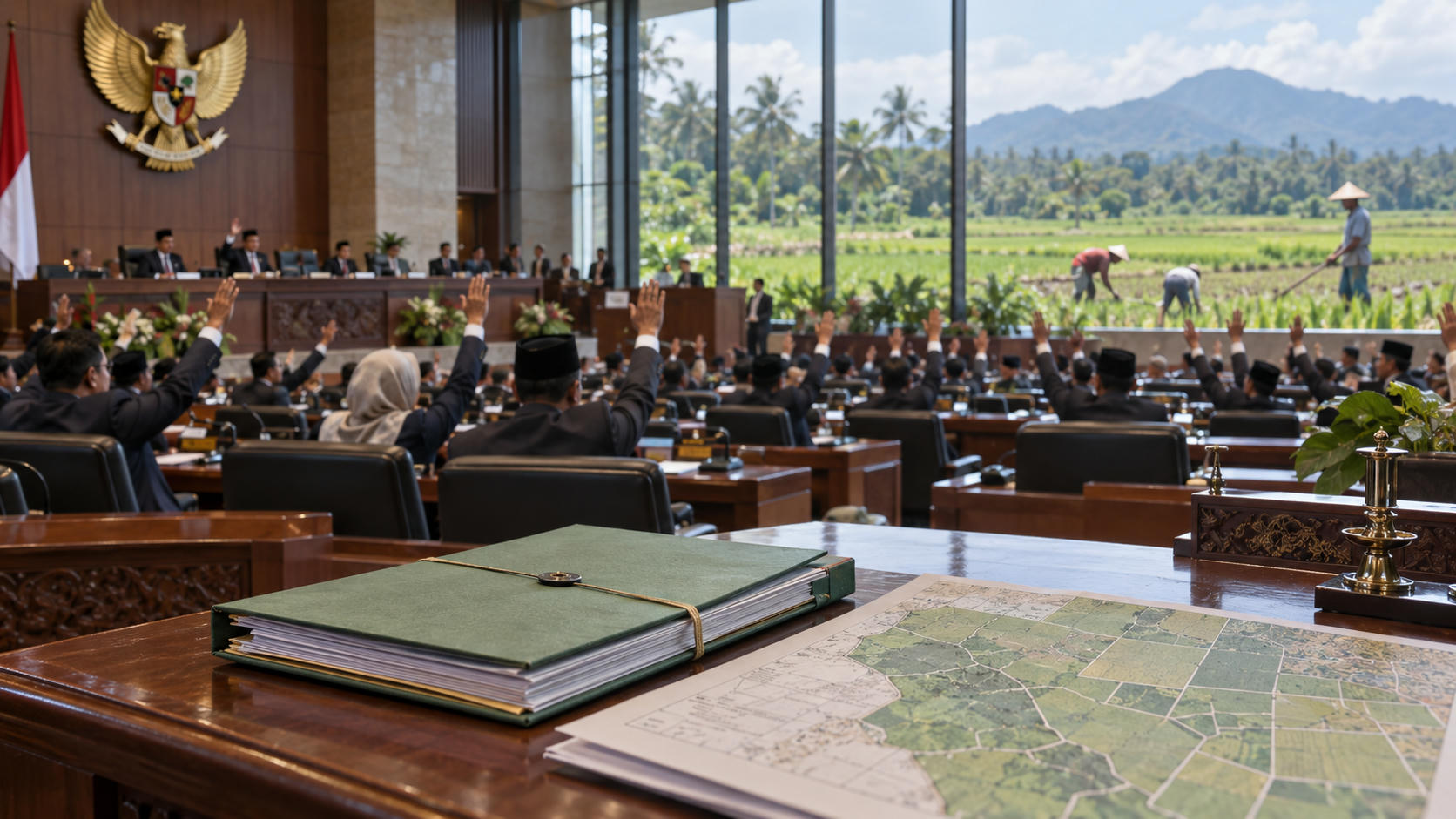 DPR Setujui Pengesahan UU Reforma Agraria, Penguasaan Tanah Korporasi Dibatasi