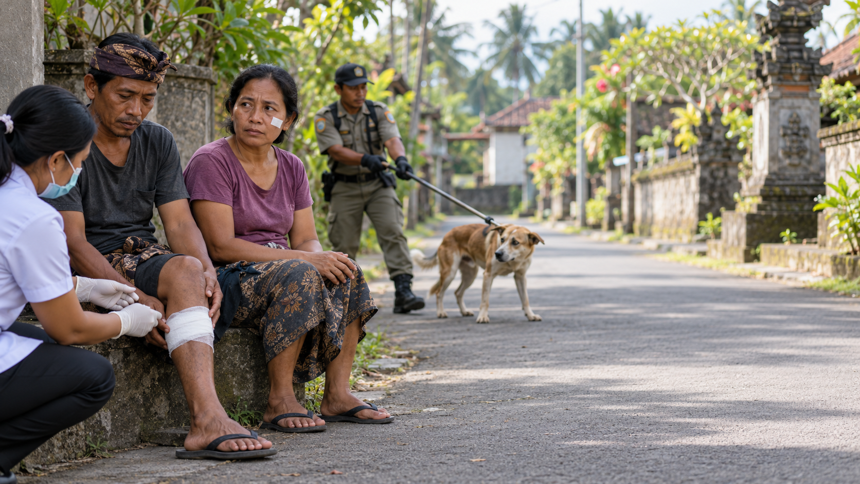 Dua Warga Jembrana Digigit Anjing Diduga Rabies