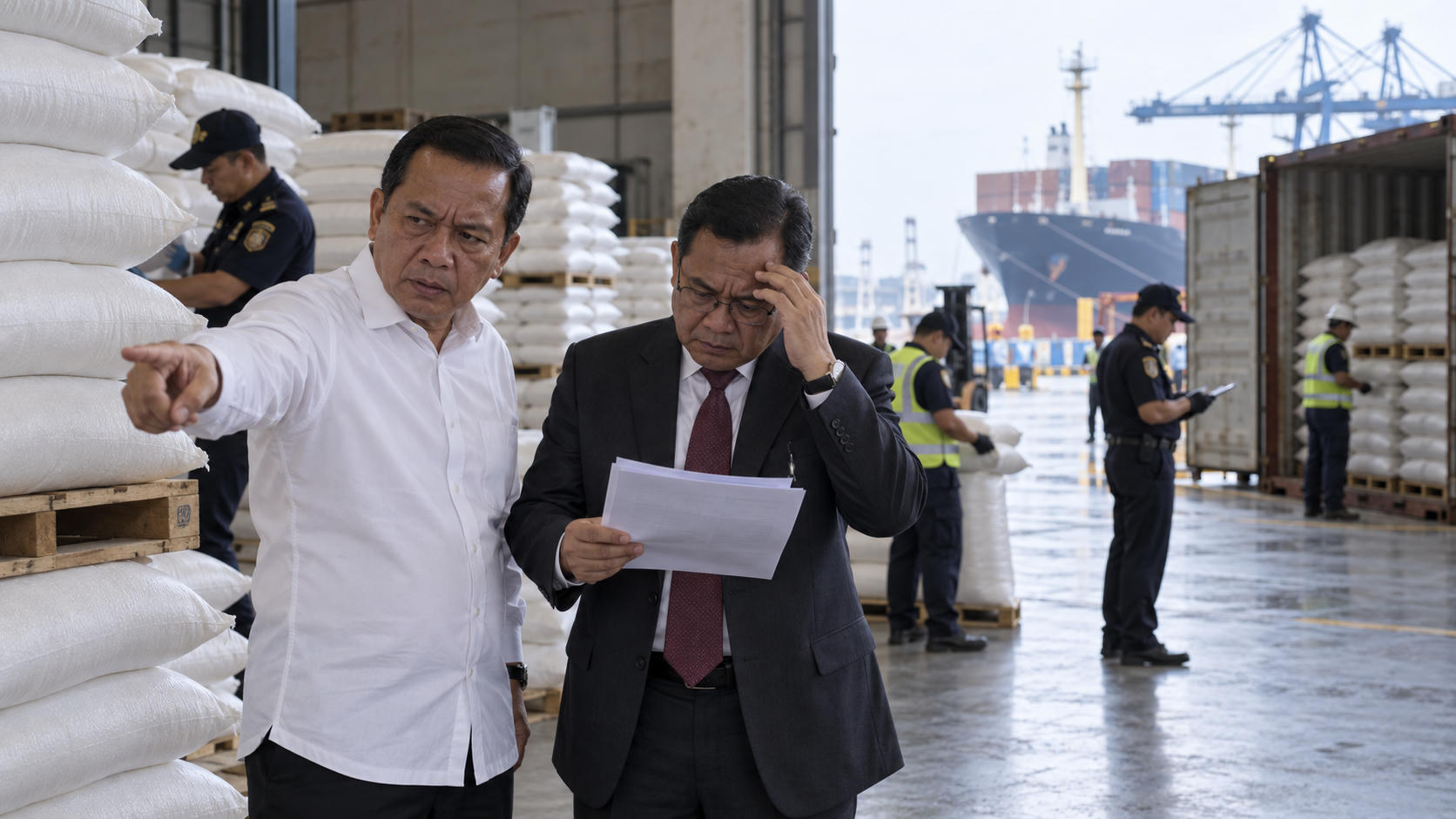 Dugaan Impor Beras Ilegal, Suahasil dan Amran Geram