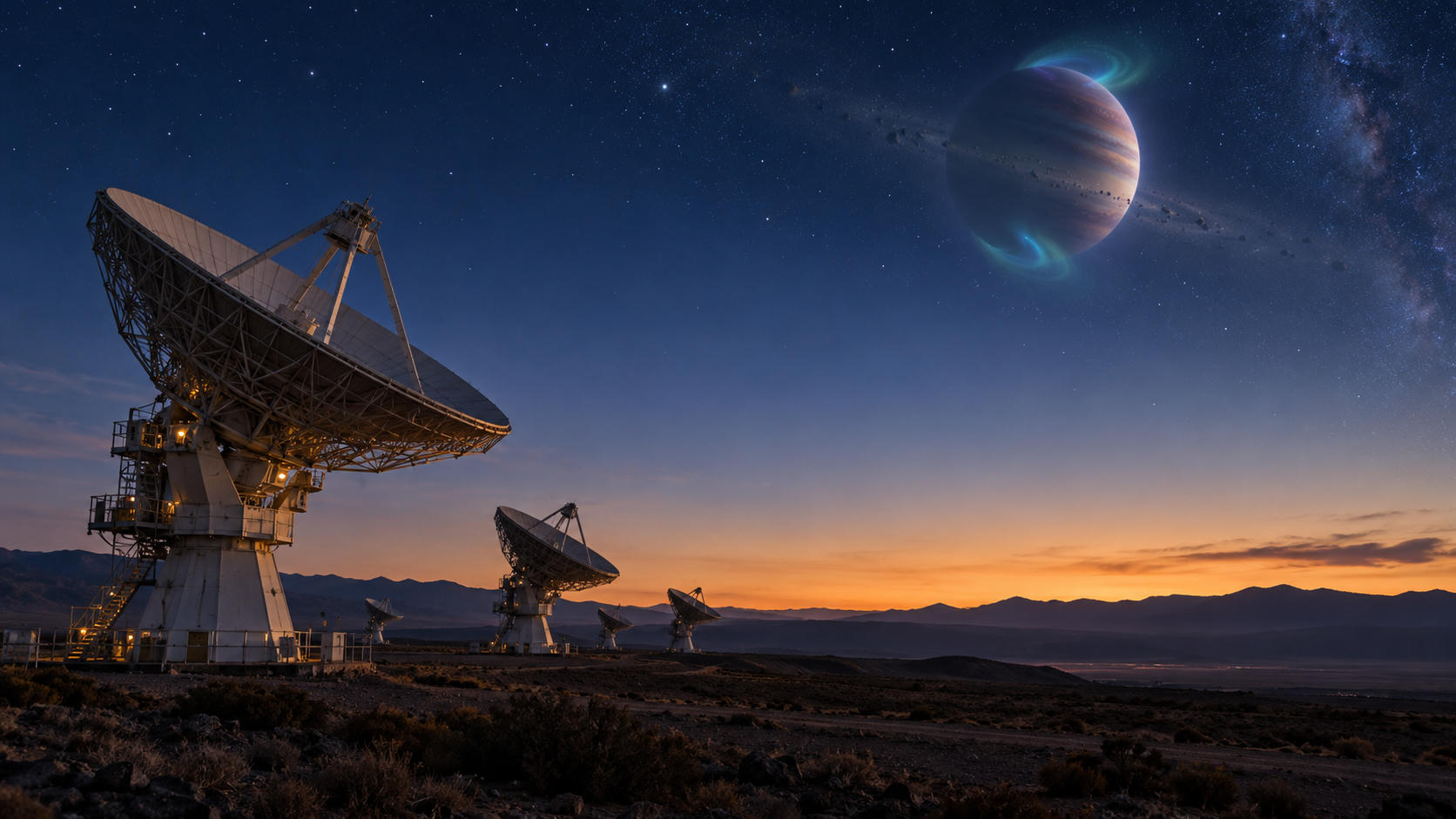 Dugaan Sinyal Radio dari Planet Beta Pictoris b