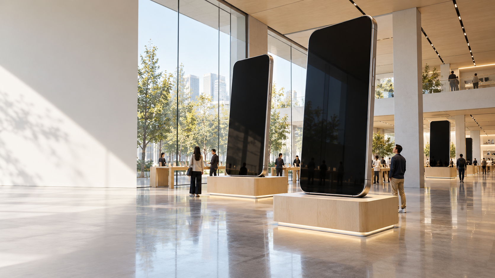 Duo iPhone Raksasa di Empat Apple Store