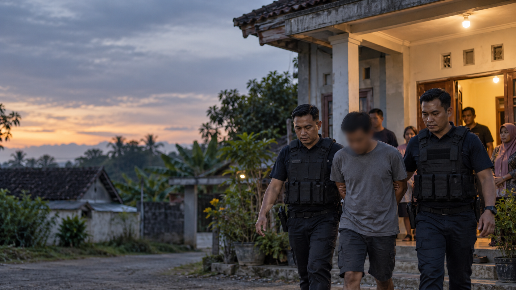 Dwi Bagus Diamankan dalam Dugaan Pembunuhan di Madiun