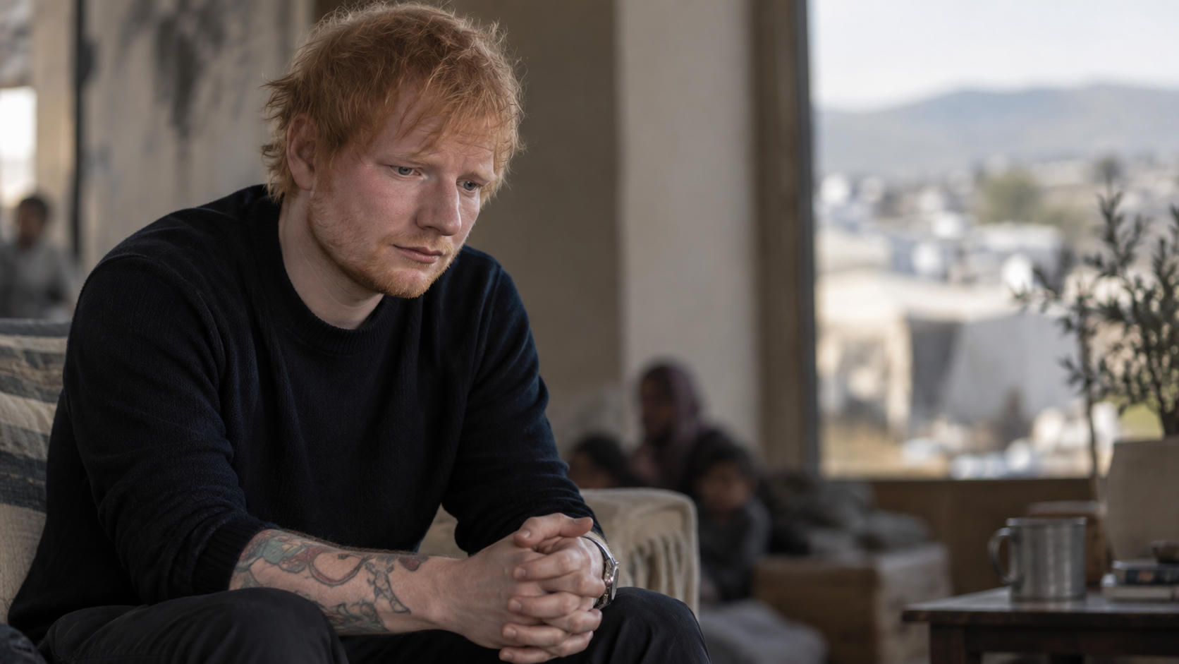 Ed Sheeran Bicara Gaza, Kutipan “Hati Saya Hancur”