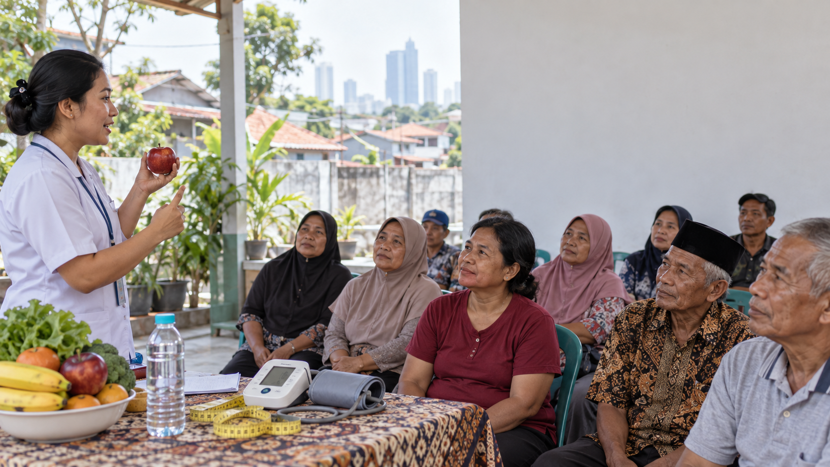 Edukasi Pencegahan Penyakit Tidak Menular bagi Warga Kebagusan
