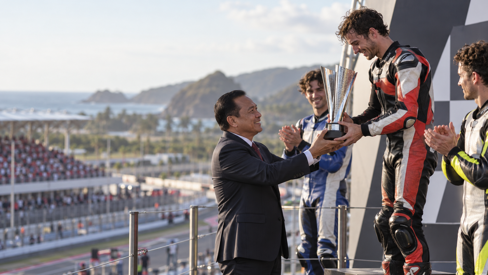 Erick Thohir Disorot Media Italia Usai Serahkan Trofi MotoGP