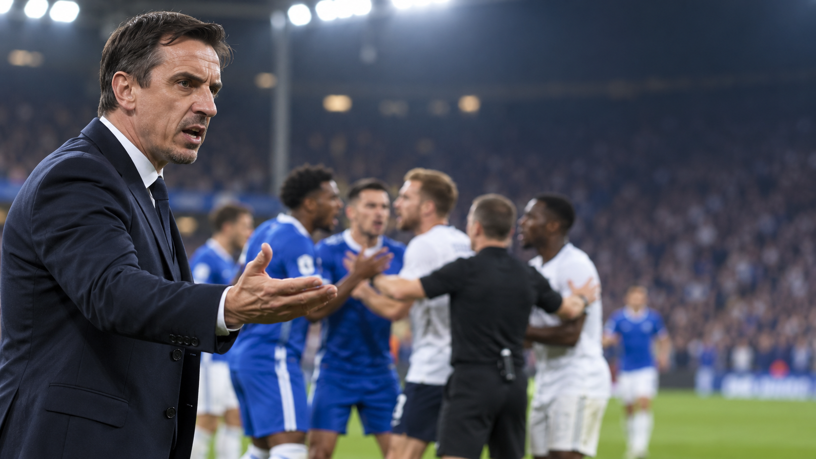 Gary Neville Soroti Kedisiplinan Chelsea Usai Tottenham