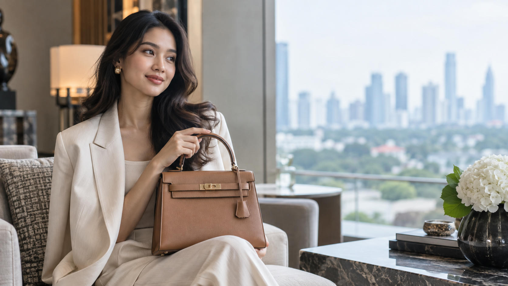 Gaya Fuji Pamer Tas Hermès Birkin, Ini Kisaran Harganya
