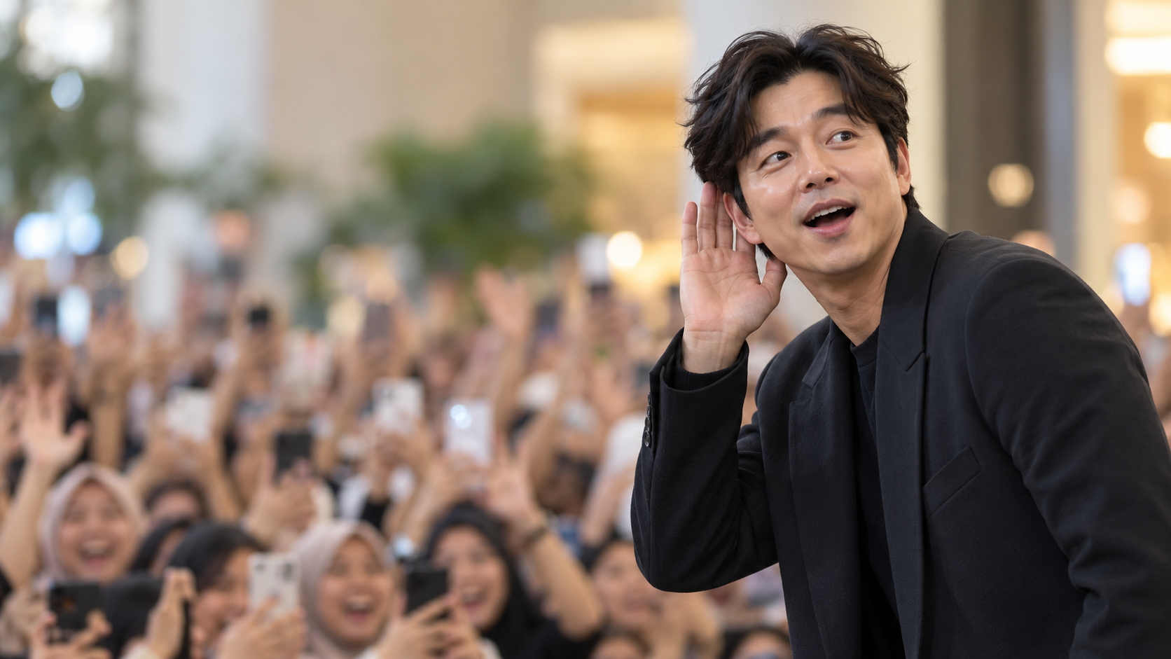 Gong Yoo Terkejut Mendengar Teriakan Fans Indonesia