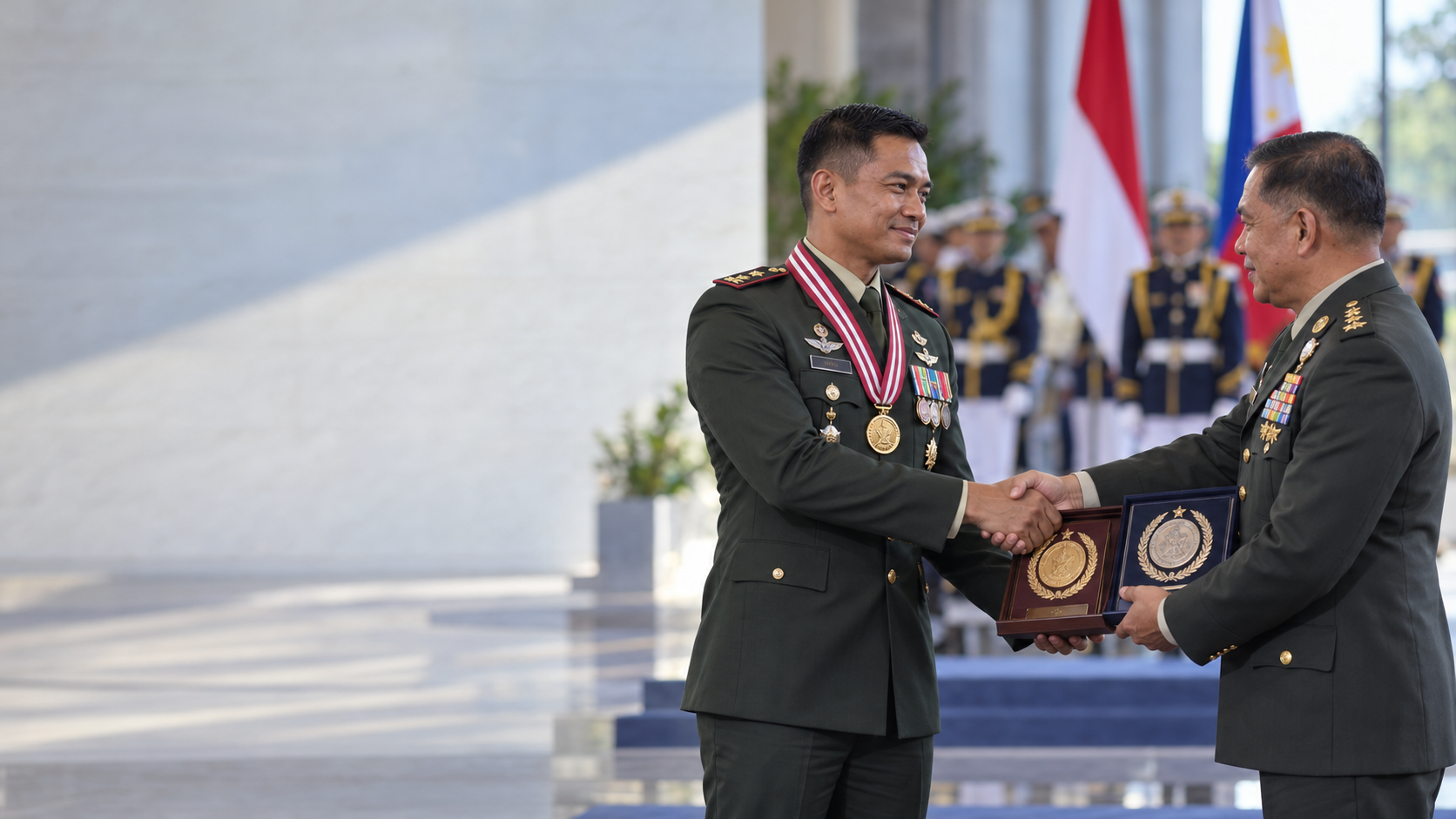 Hugo Adi Nugroho Raih Dua Penghargaan di Sesko Filipina