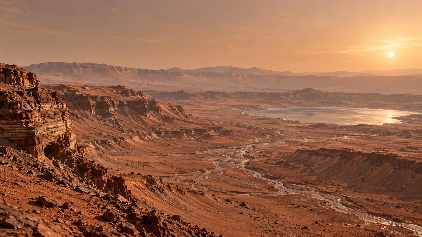 Hujan Purba Diduga Membentuk Wilayah Layak Huni di Mars