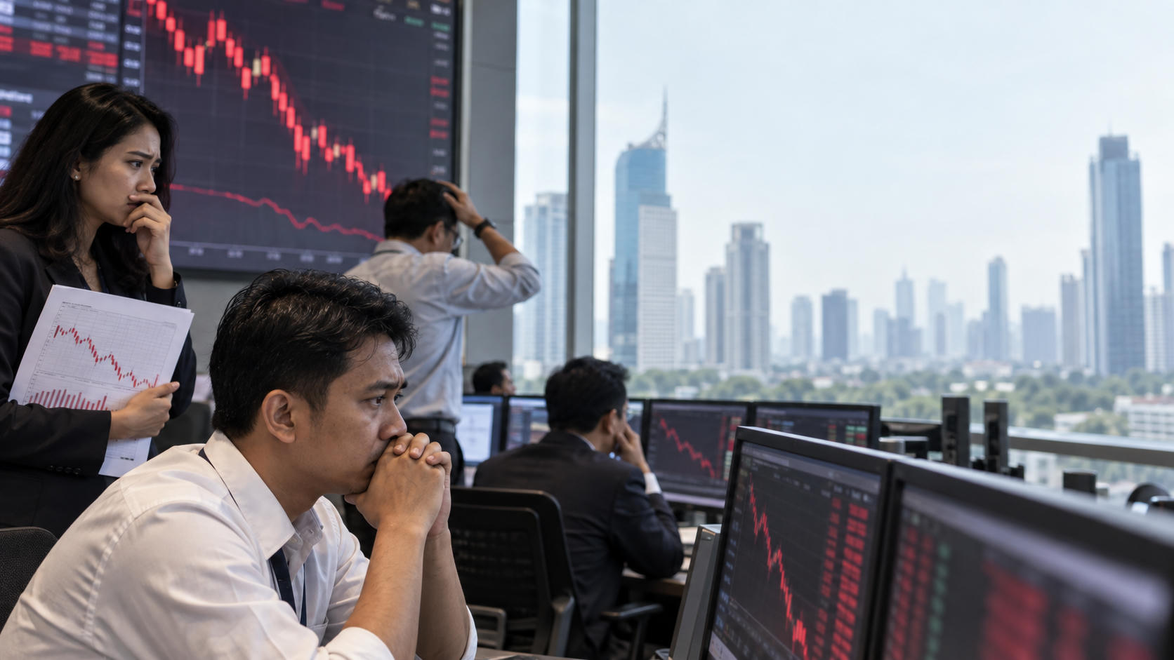 IHSG Anjlok 1,15%, Asing Jual Saham 10 Emiten