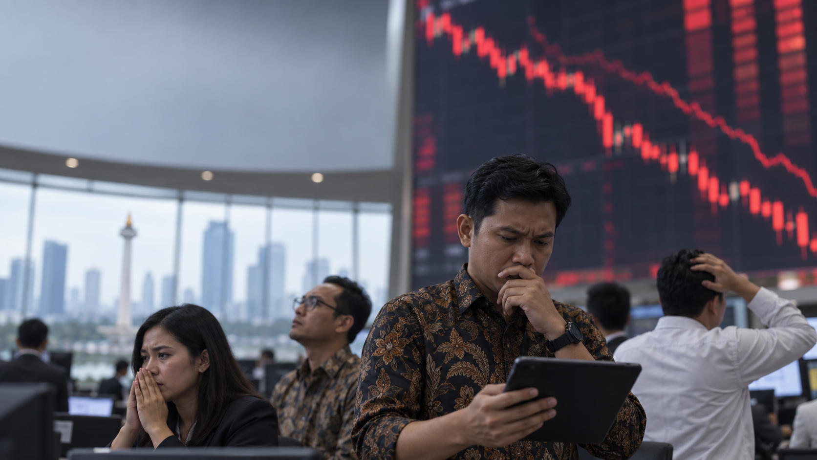 IHSG Melemah Setelah Batas Saham Gocap Dihapus