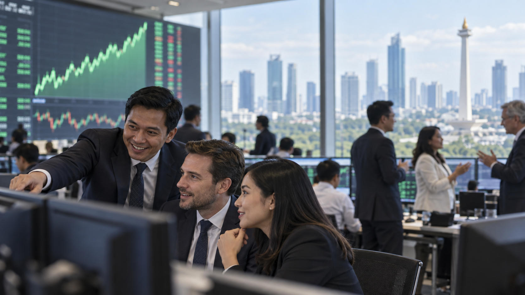 IHSG Naik 0,39%, Asing Beli 10 Saham