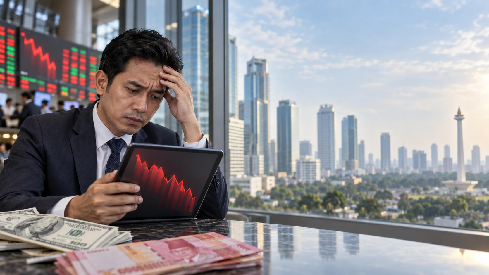IHSG Turun 2% dan Dolar Menuju Rp18.000: Fakta