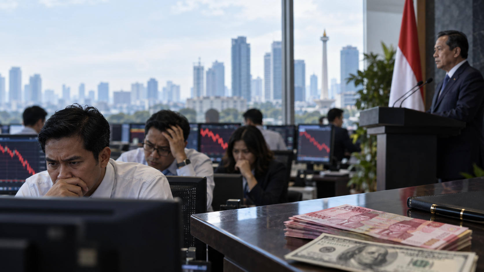 IHSG Turun 2% dan Dolar Rp18.000: Fakta atau Klaim?