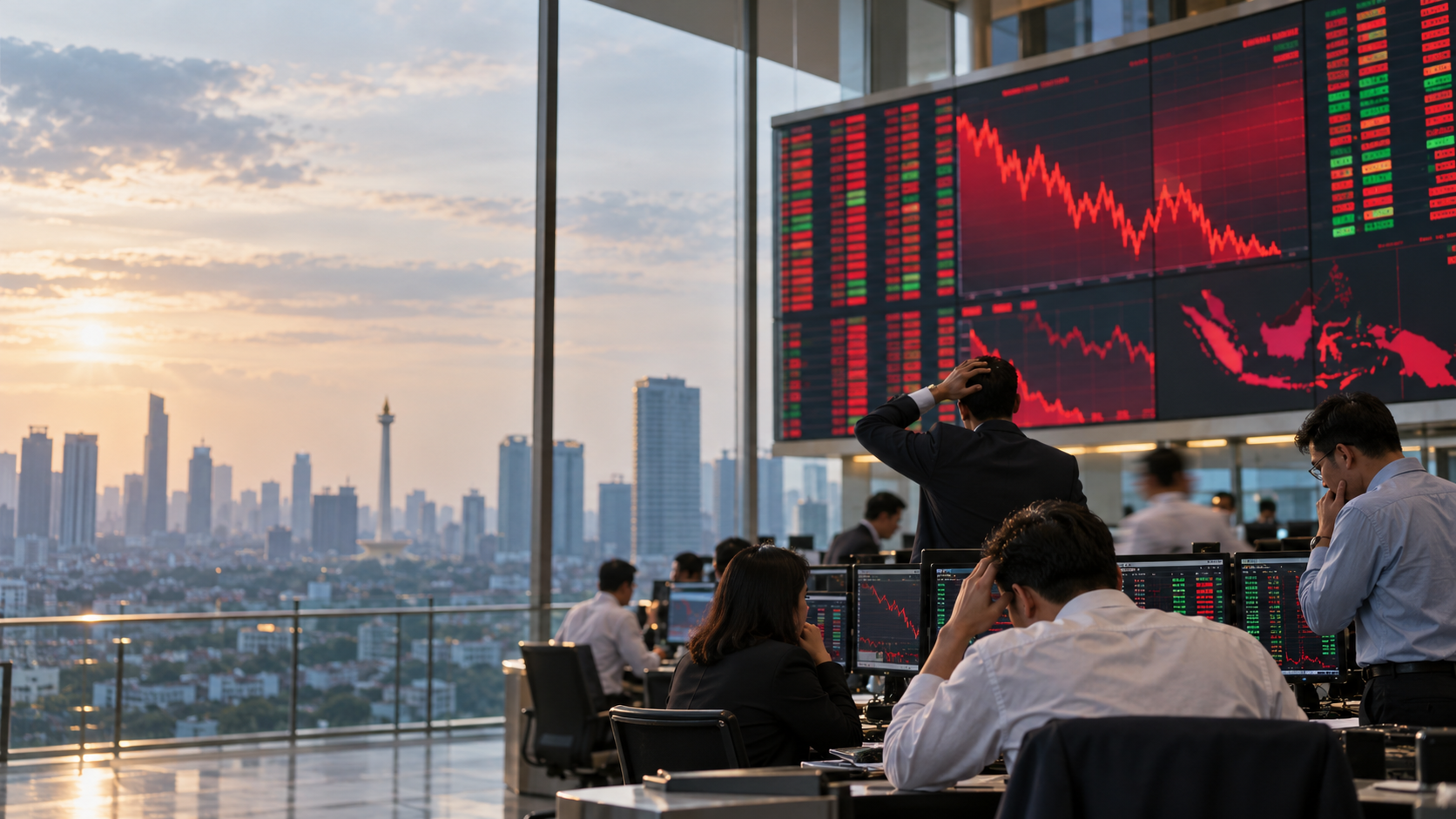IHSG Turun Sekitar 3% Sore Ini, Ini yang Perlu Dipantau