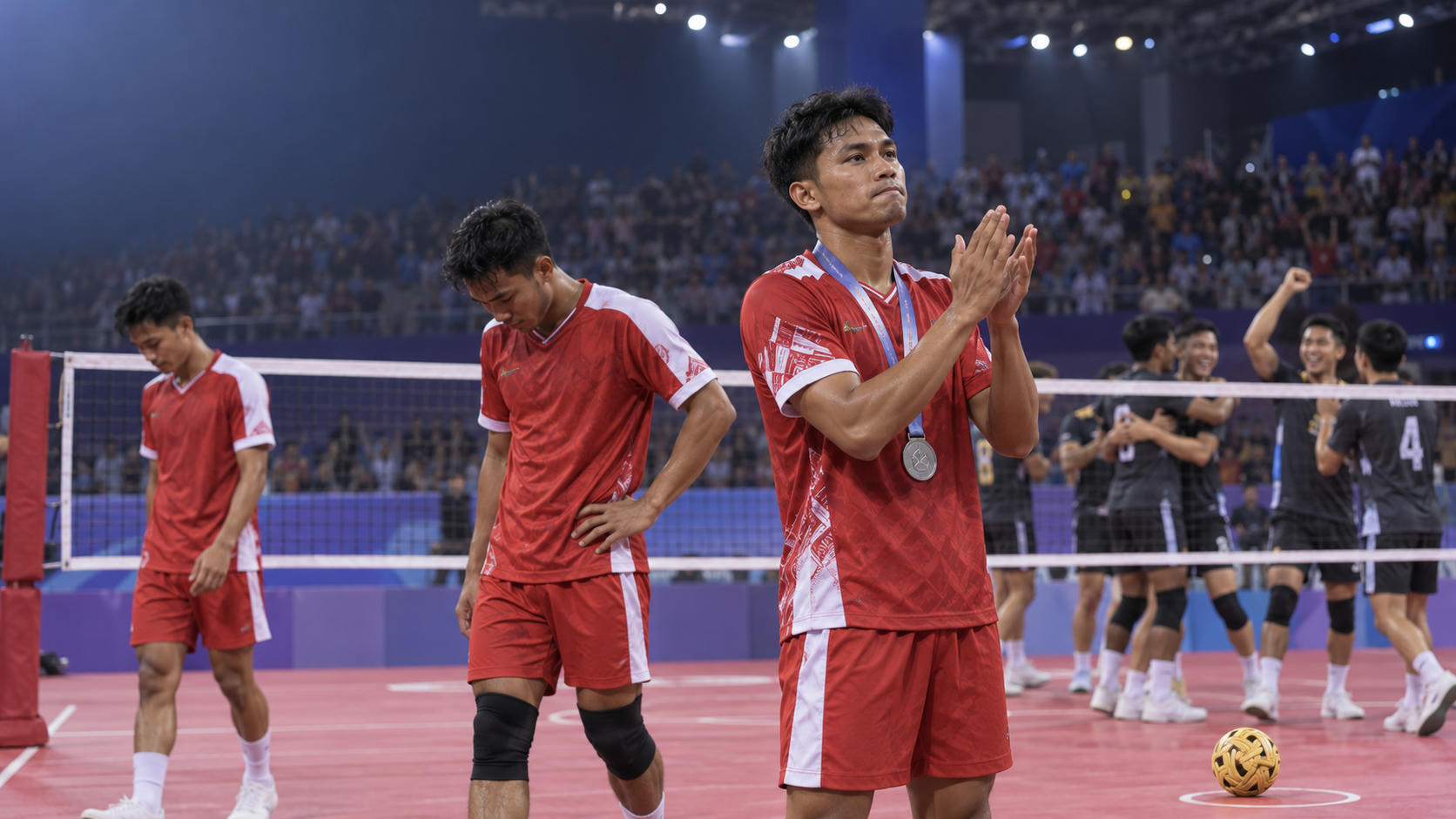 Indonesia Raih Perak Sepaktakraw Asian Games 2026
