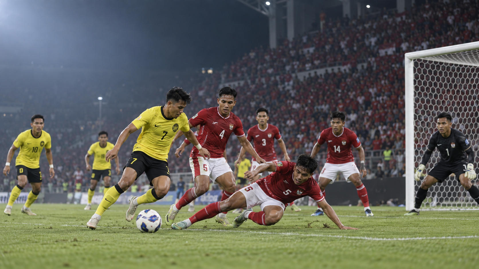 Indonesia Vs Malaysia 0-0, Garuda Keteteran