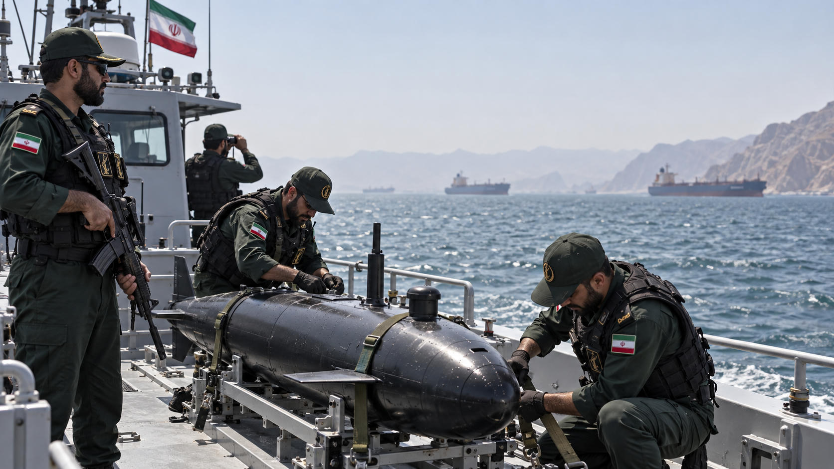 IRGC Klaim Sita Drone Bawah Laut AS di Hormuz