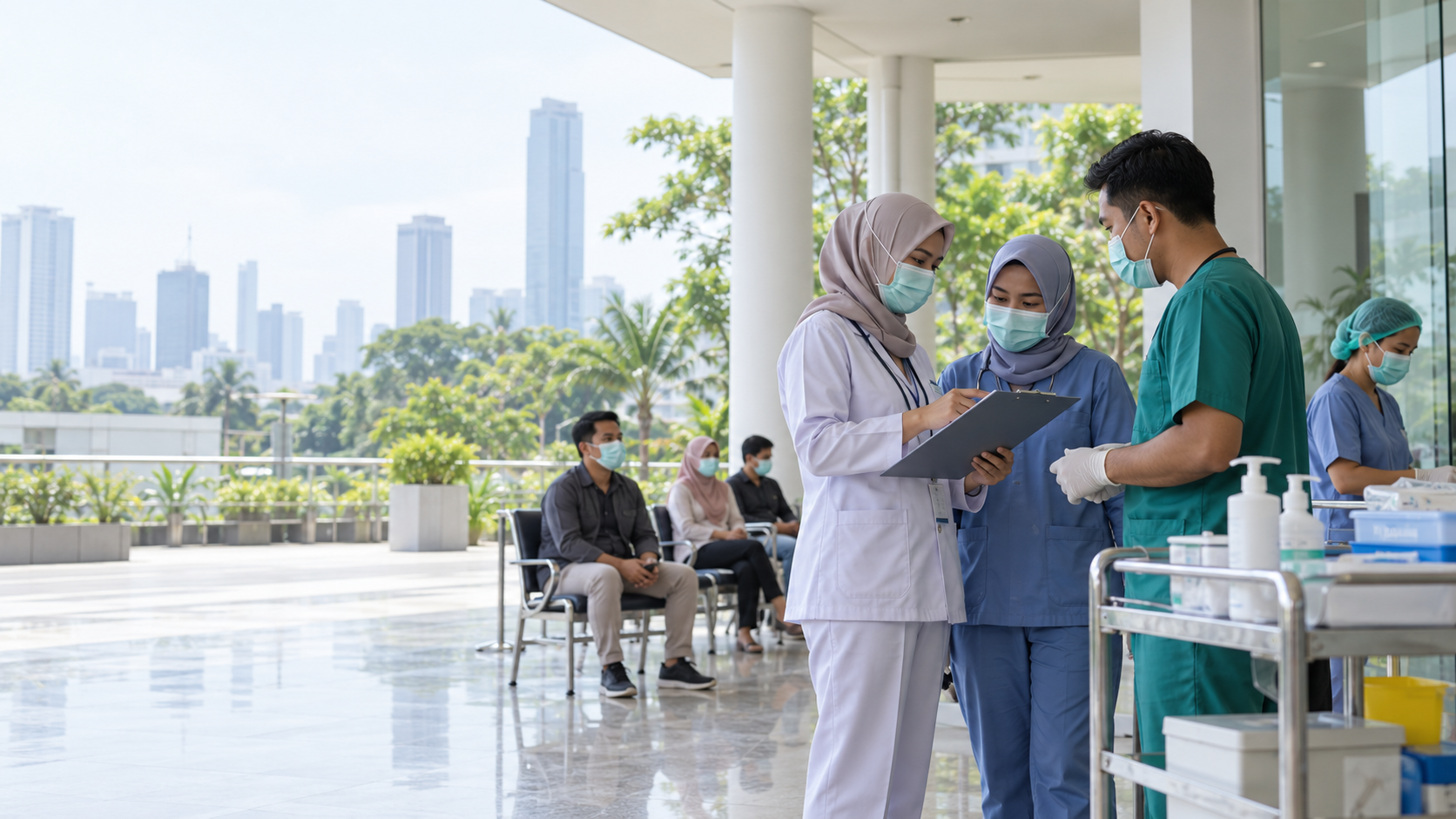 Jakarta Siaga Influenza A: Peran Puskesmas dan RS