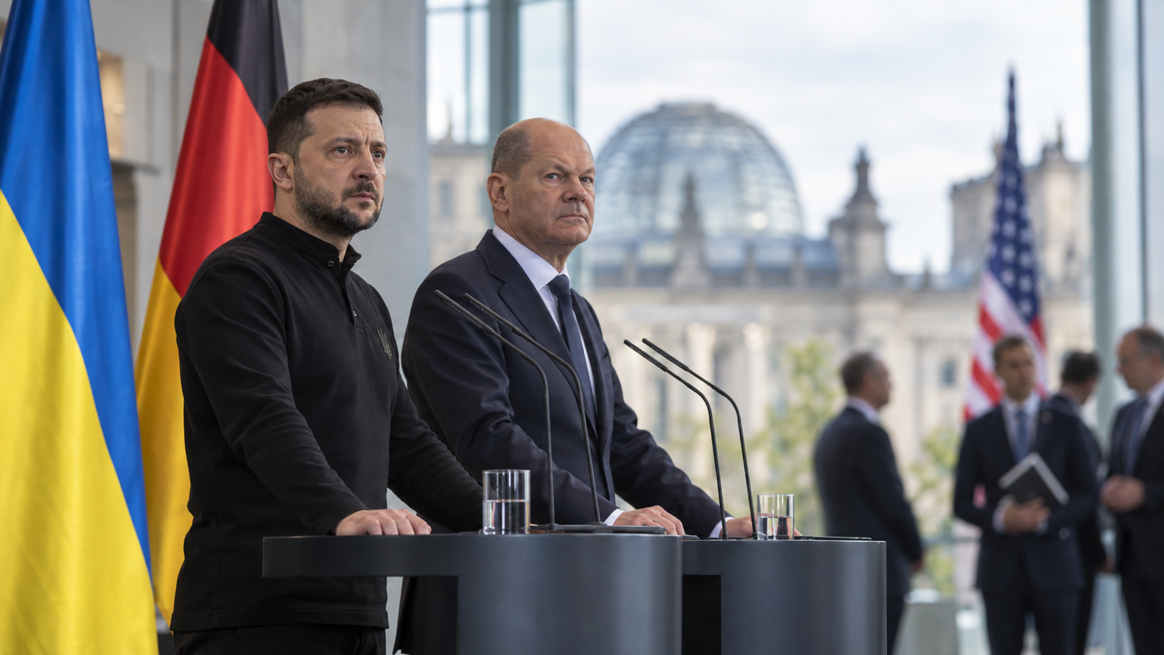 Jerman Tetap Dukung Zelensky dan Tolak Tekanan AS