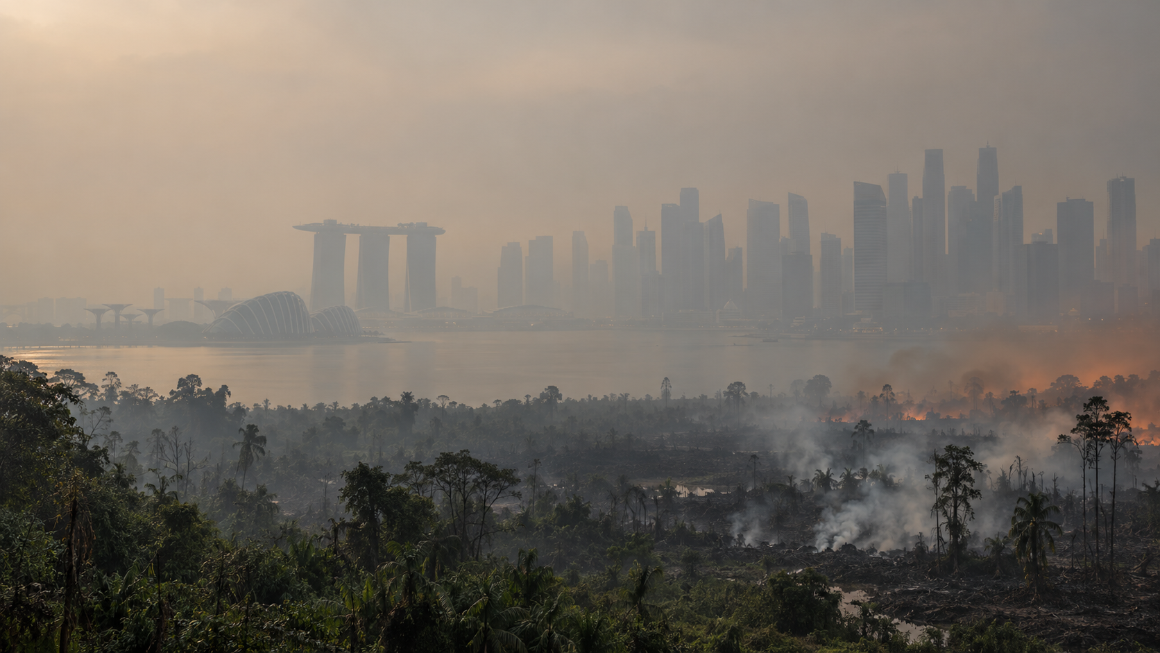 Kabut Asap Memburuk, Singapura Surati 7 Perusahaan