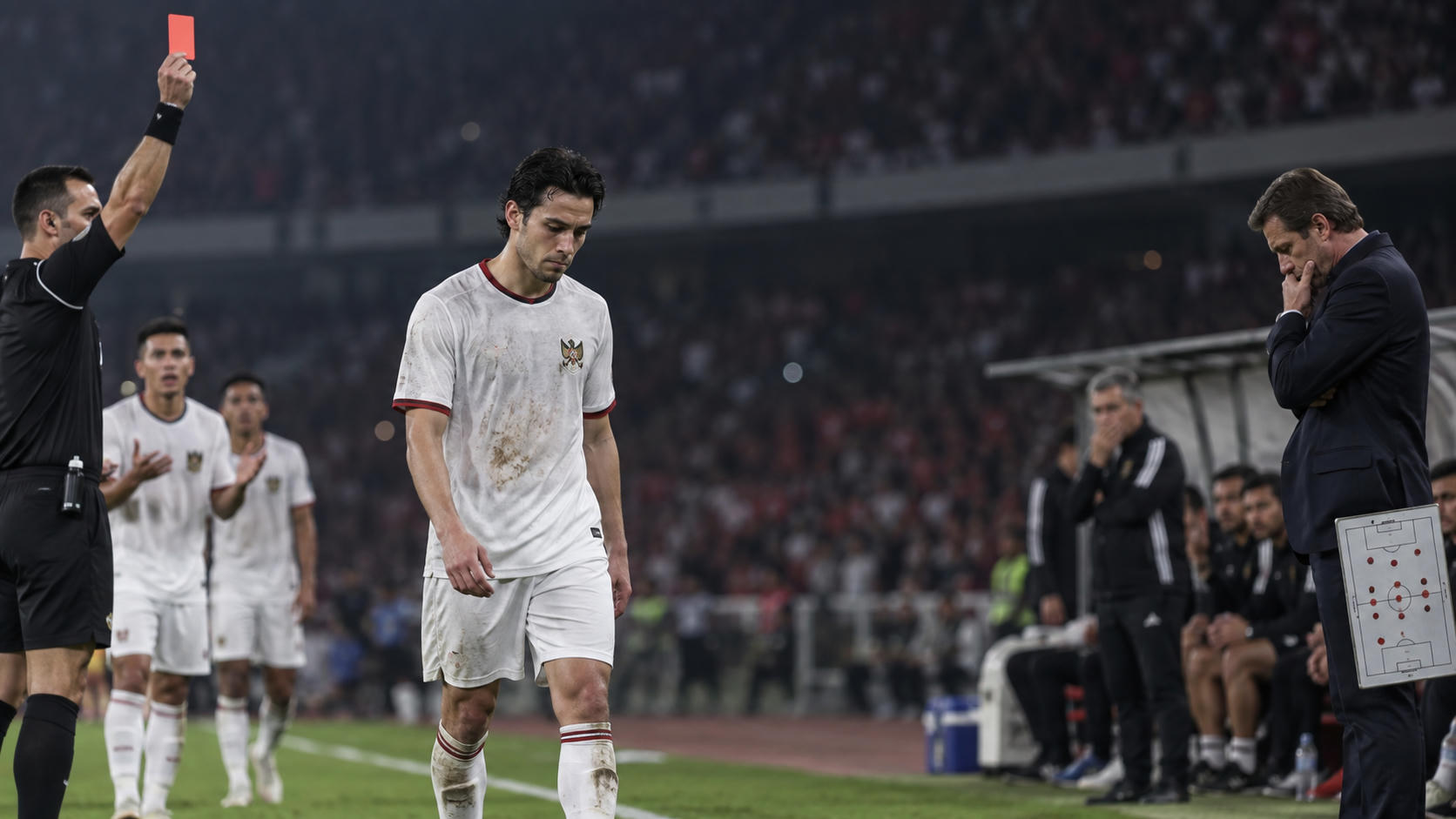 Kartu Merah Thom Haye dan Evaluasi Sistem John Herdman