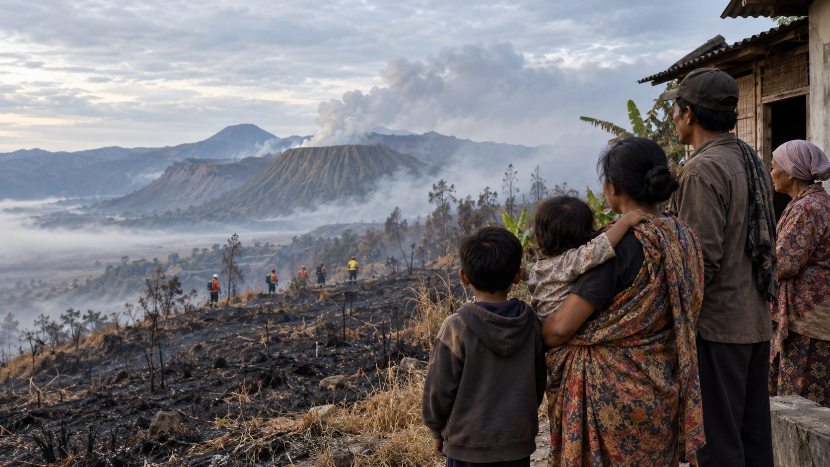 Keluarga Pertanyakan Keterlibatan Sefriel di Karhutla Bromo