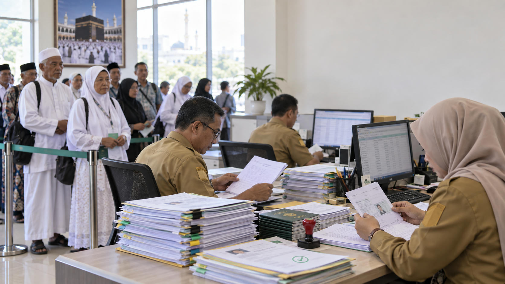 Kemenhaj Tertibkan 400 Ribu Data, Antrean Faktual 14 Tahun
