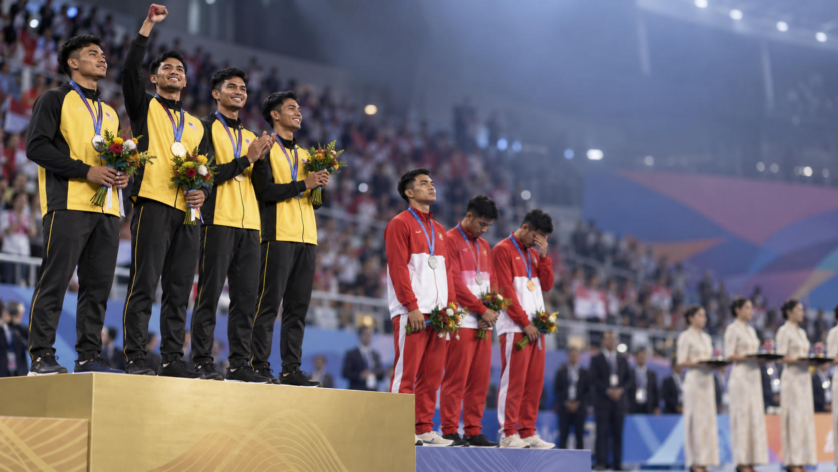 Klasemen Medali Asian Games 2026: Indonesia Kalah dari Malaysia?
