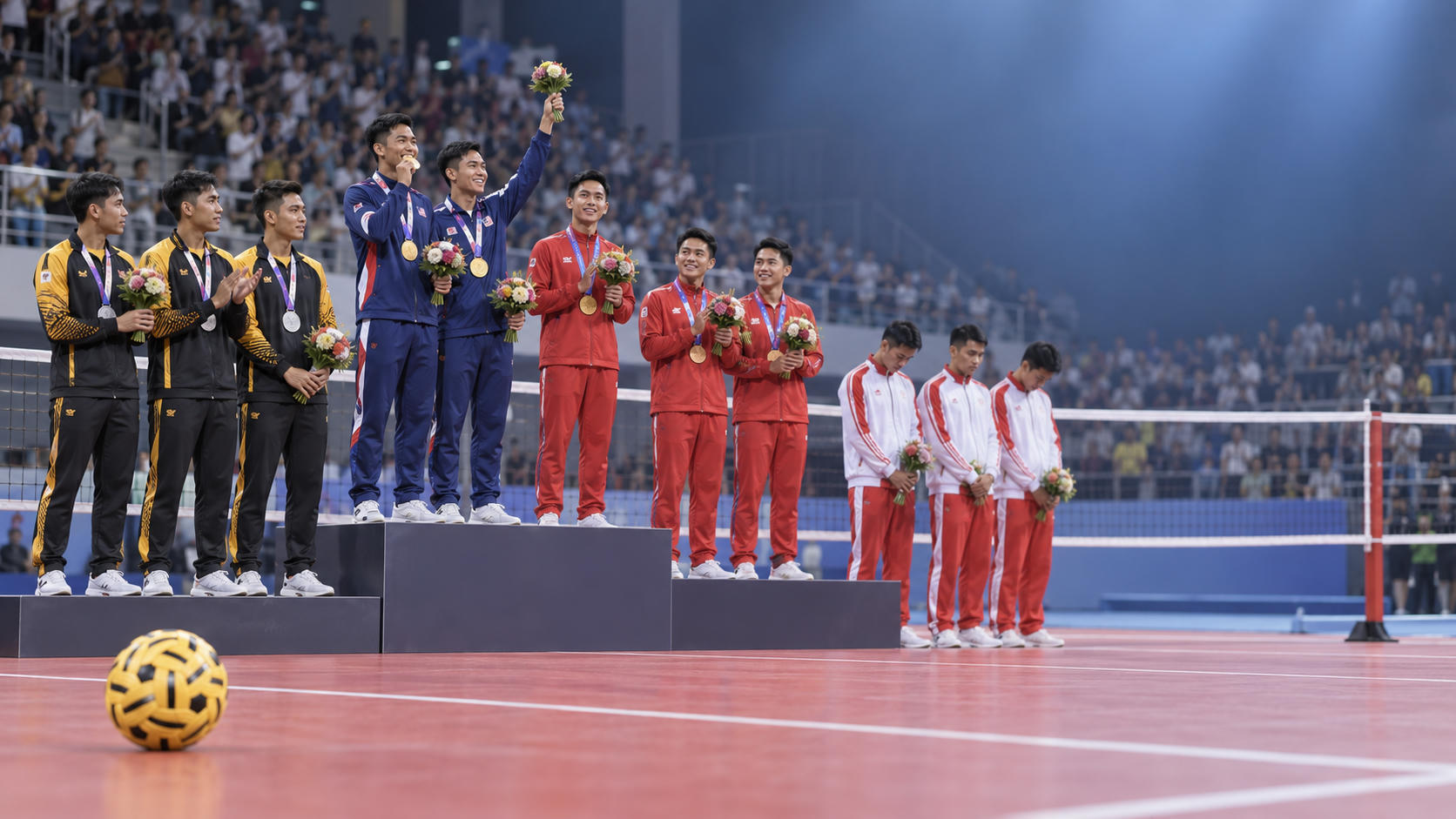 Klasemen Medali Sepak Takraw Asian Games 2026