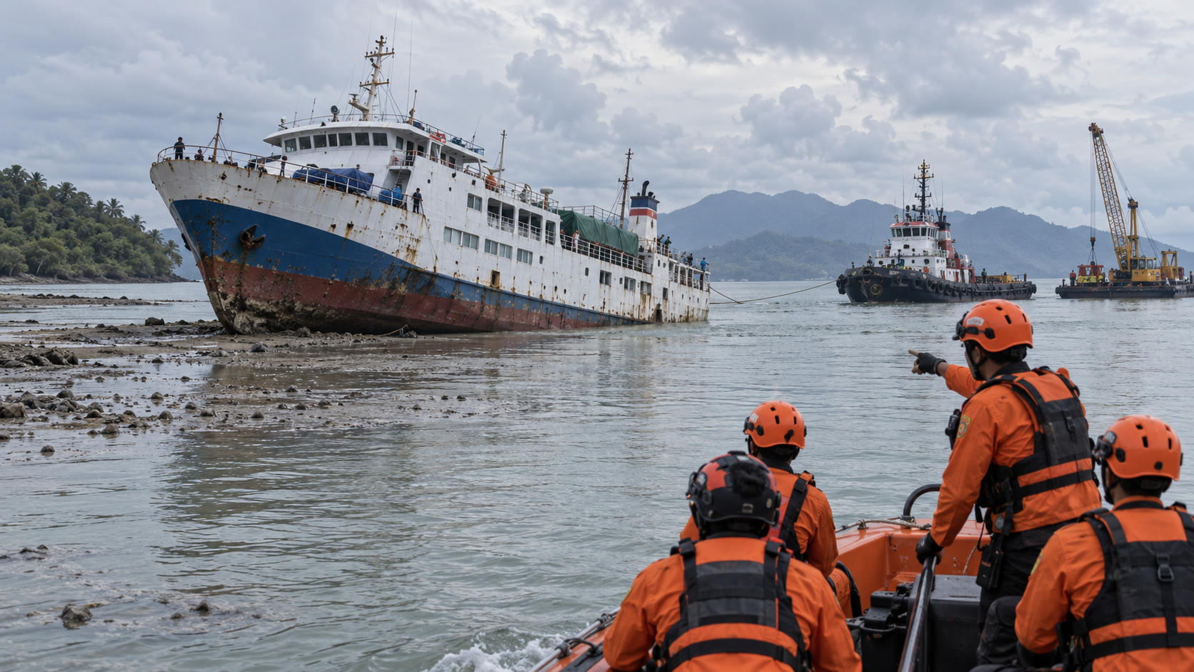 KM Virgo Menyentuh Dasar, Basarnas Minta Salvage Segera
