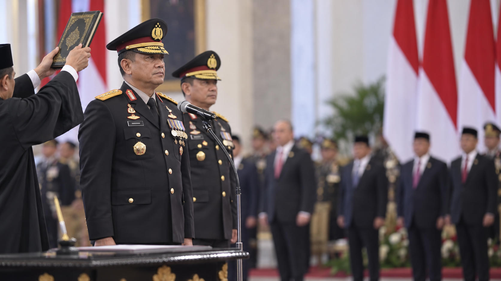 Komjen Herry Heryawan Dilantik sebagai Kabaharkam Polri