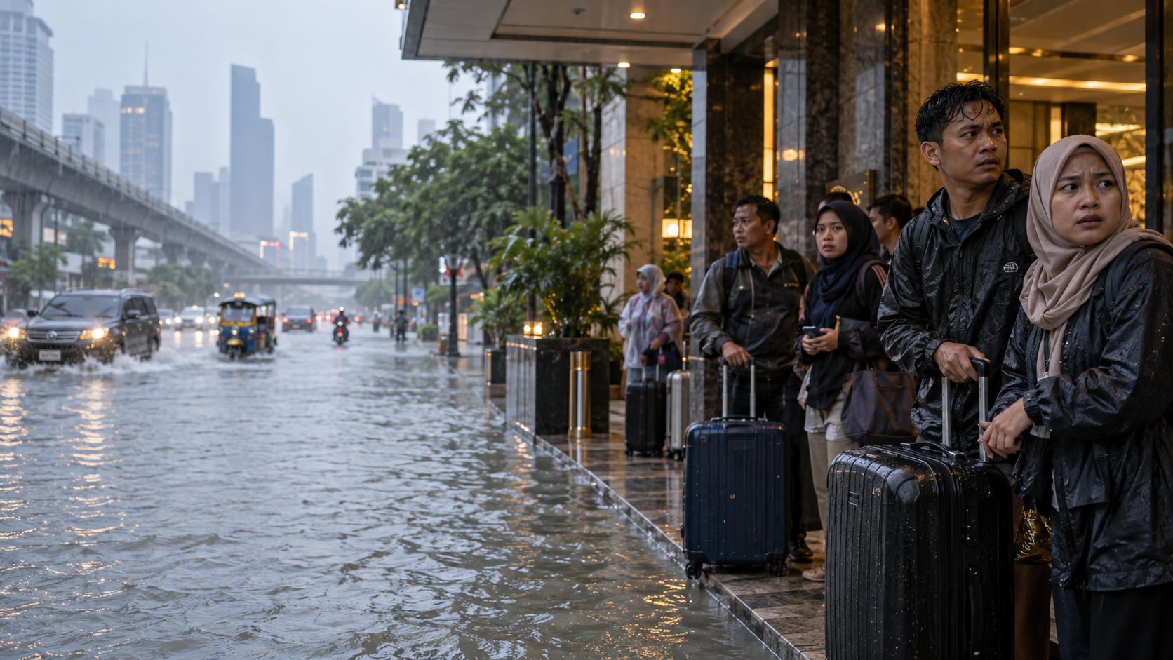 Kondisi WNI di Bangkok Saat Darurat Banjir Belum Terverifikasi
