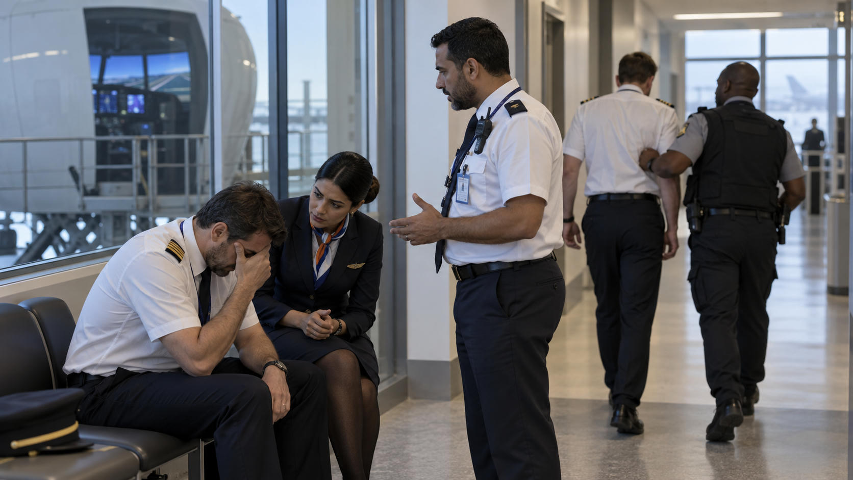 Kopilot Flydubai Dilaporkan Menusuk Pilot