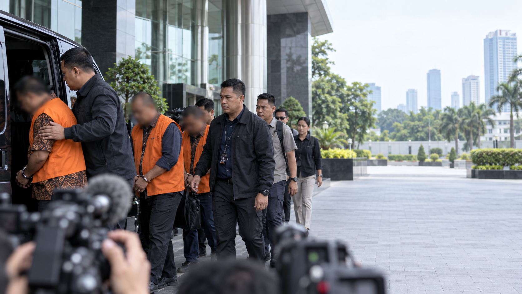 KPK Tetapkan Tersangka OTT BNPB, Rustian Dilepas