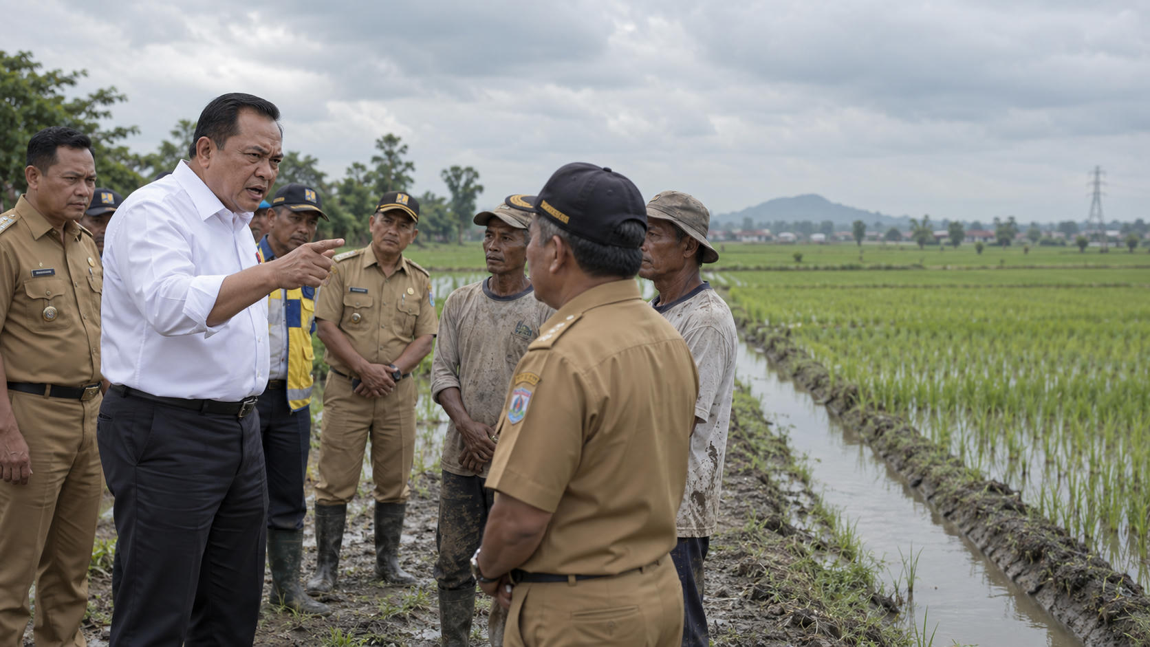 Kronologi Menteri PU Marah di Sawah Bekasi