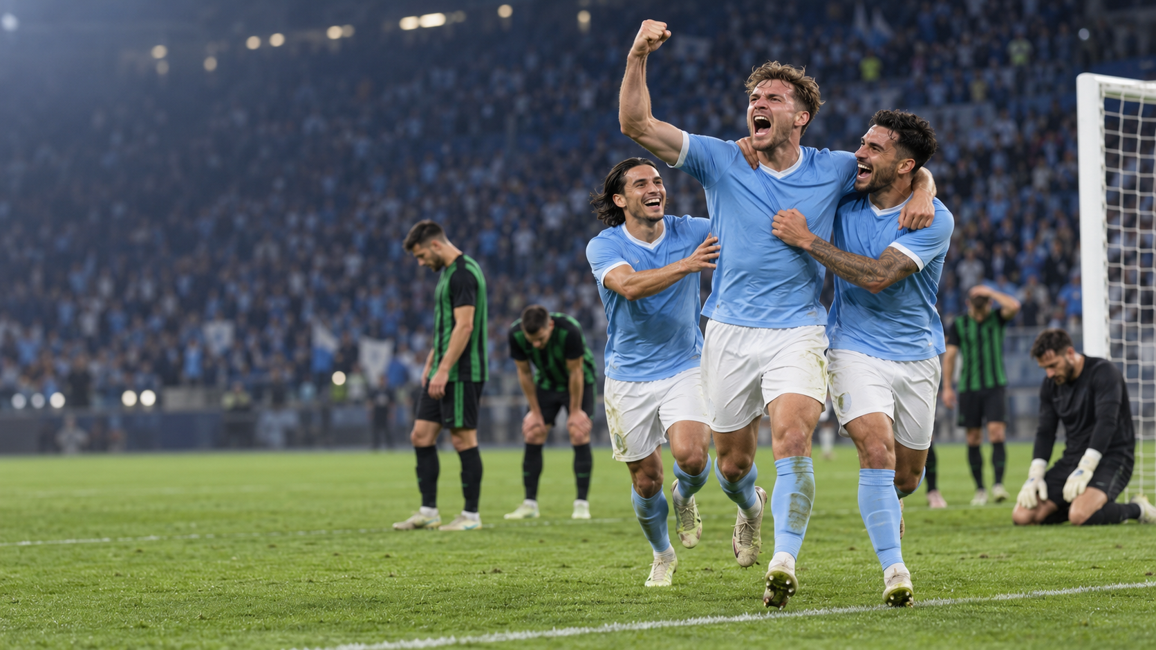 Lazio Bantai Sassuolo, Idzes Absen, Puncak Klasemen