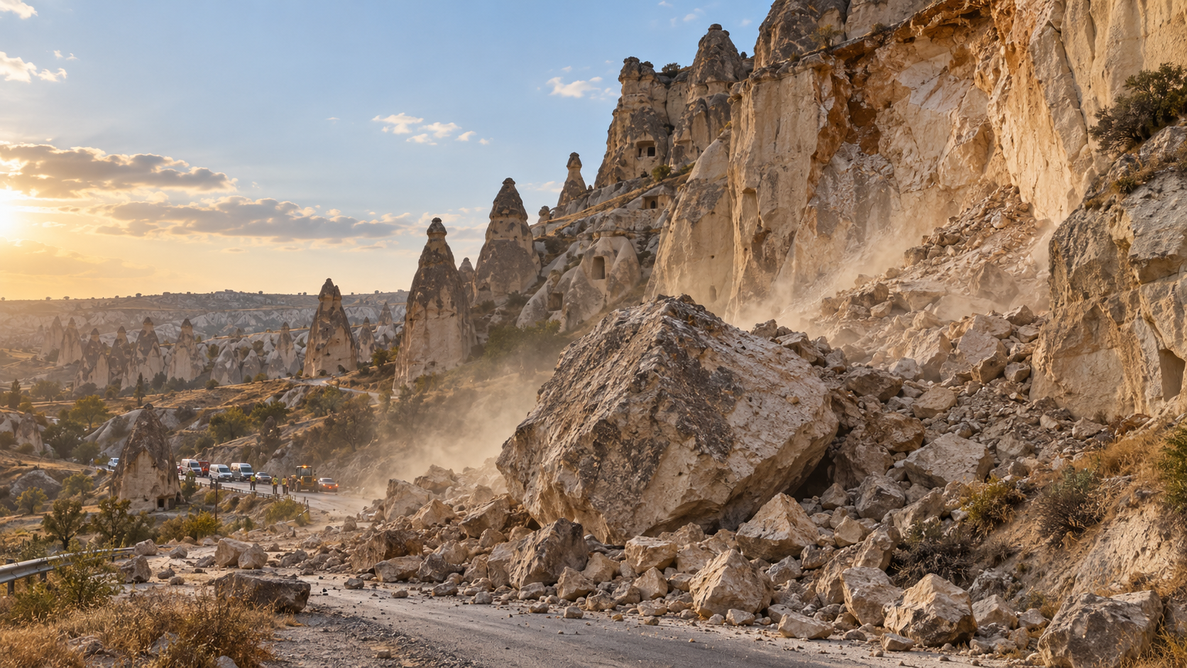 Longsor Cappadocia dan Tiga Korban Belum Terverifikasi